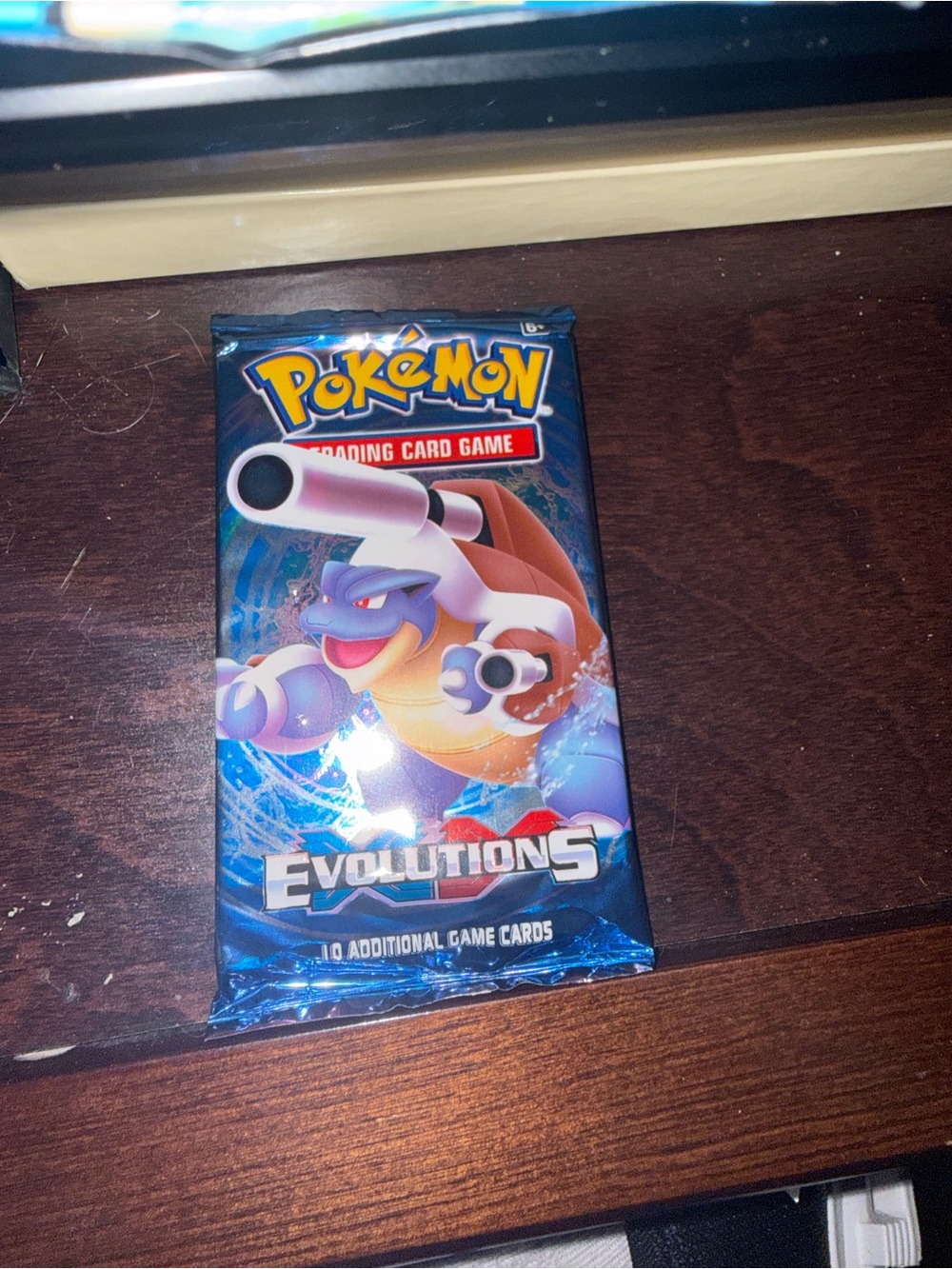 Evolutions Trading Card Game Booster Pack - Blue